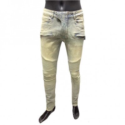 Balmain 2020 Mens Trendy Denim Jeans - 발망 2020 남성 트렌디 데님 청바지 Bam0091x.Size(29 - 40).그레이