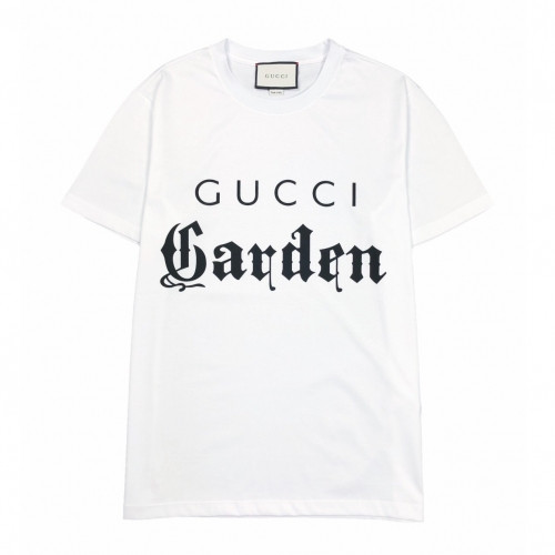 [매장판]Gucci 2020 Mm/Wm Logo Cotton Short Sleeved Tshirts - 구찌 2020 남자 로고 코튼 반팔티 Guc02344x.Size(s - 2xl).화이트