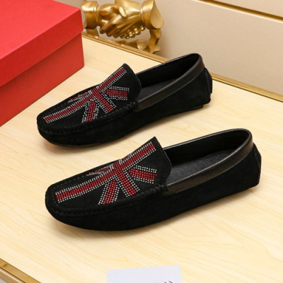 Ferragamo  2020 Mens Leather Loafer - 페라가모 2020 남성용 레더 로퍼 FGMS0343,Size(240 - 270).블랙