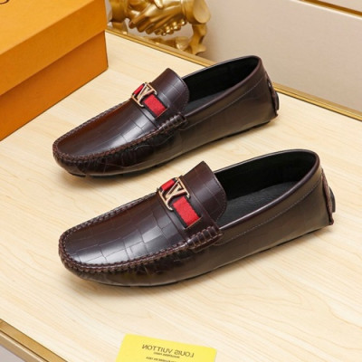 Louis Vuitton 2020 Mens Leather Loafer - 루이비통 2020 남성용 레더 로퍼 LOUS0935,Size(240 - 270).브라운