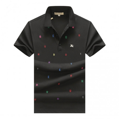 [버버리]Burberry 2020 Mens Logo Cotton Polo Short Sleeved Tshirts - 버버리 2020 남성 로고 코튼 폴로 반팔티 Bur02276x.Size(m - 3xl).블랙
