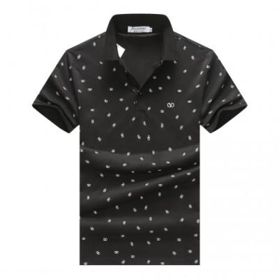 [발렌티노]Valentino 2020 Mens Cotton Polo Short Sleeved Tshirts - 발렌티노 2020 남성 코튼 폴로 반팔티 Val0356x.Size(m - 3xl).블랙