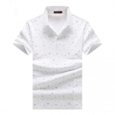 [루이비통]Louis vuitton 2020 Mens Polo Cotton Short Sleeved Tshirts - 루이비통 2020 남성 폴로 고튼 반팔티 Lou01724x.Size(m - 3xl).화이트