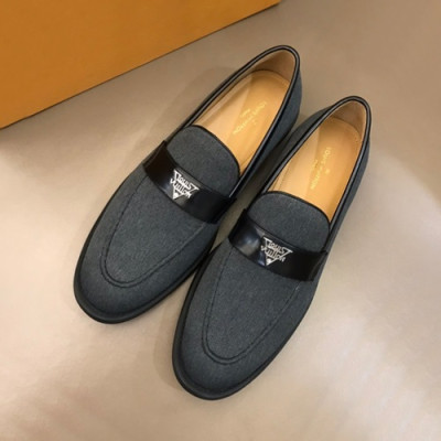 Louis Vuitton 2020 Mens Leather Loafer - 루이비통 2020 남성용 레더 로퍼  LOUS0948,Size(240 - 265).다크그레이