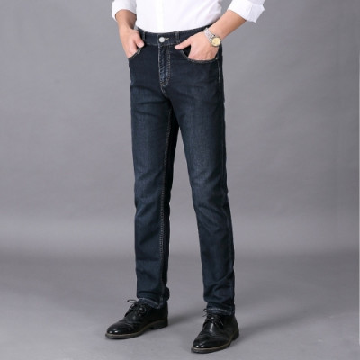 Ermenegildo Zegna 2020 Mens Business Classic Denim Jeans - 에르메네질도 제냐 2020 남성 비지니스 클래식 청바지 Zeg0159x.Size(29 - 42).블루