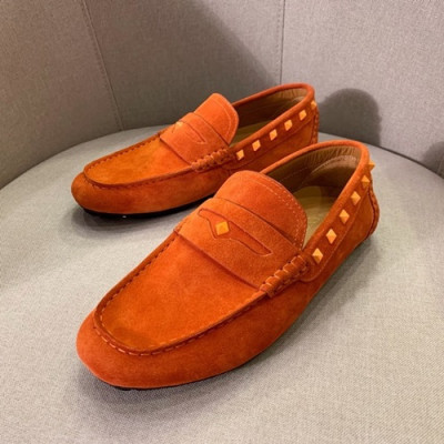 Valentino 2020 Mens Leather Loafer - 발렌티노 2020 남성용 레더 로퍼,VTS0183.Size(240 - 270).오렌지