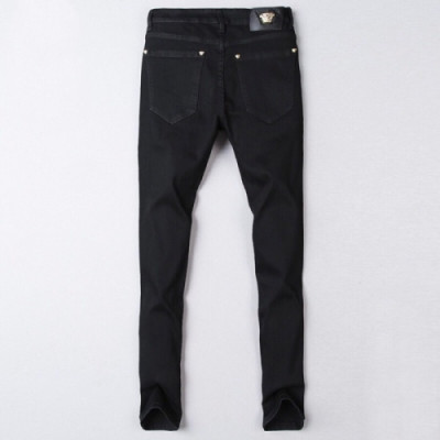 [베르사체]Versace 2020 Mens Casual Denim Jeans - 베르사체 2020 남성 캐쥬얼 데님 청바지 Ver0557x.Size(28 - 38).블랙