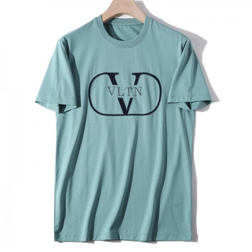 [발렌티노]Valentino 2020 Mens Logo Crew-neck Short Sleeved Tshirts - 발렌티노 2020 남성 로고 크루넥 반팔티 Val0367x.Size(m - 3xl).그린