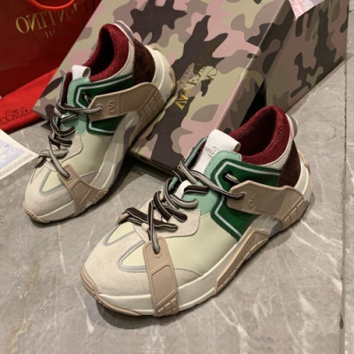 Valentino 2020 Mm / Wm Leather Sneakers - 발렌티노 2020 남여공용 레더 스니커즈,VTS0190,Size(225 - 280).베이지