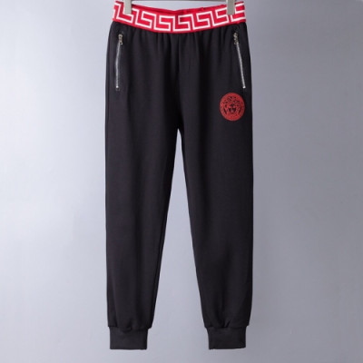 [베르사체]Versace 2020 Mens Casual Training Pants - 베르사체 2020 남성 캐쥬얼 트레이닝 팬츠 Ver0565x.Size(m - 2xl).블랙