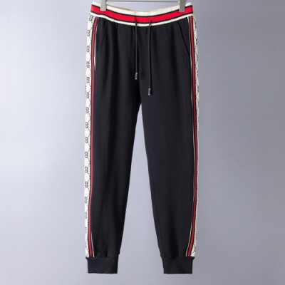 [구찌]Gucci 2020 Mens Casual Logo Silket Training Pants - 구찌 2020 남성 캐쥬얼 로고 실켓 트레이닝 팬츠 Guc02366x.Size(m - 2xl).블랙