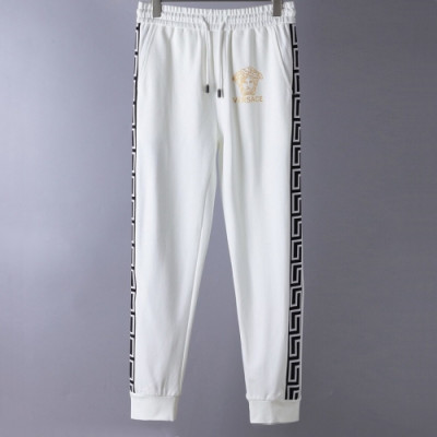 [베르사체]Versace 2020 Mens Casual Training Pants - 베르사체 2020 남성 캐쥬얼 트레이닝 팬츠 Ver0567x.Size(m - 2xl).화이트