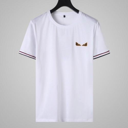 [펜디]Fendi 2020 Mens Logo Casual Short Sleeved Tshirts - 펜디 2020 남성 로고 캐쥬얼 반팔티 Fen0622x.Size(l - 4xl).화이트