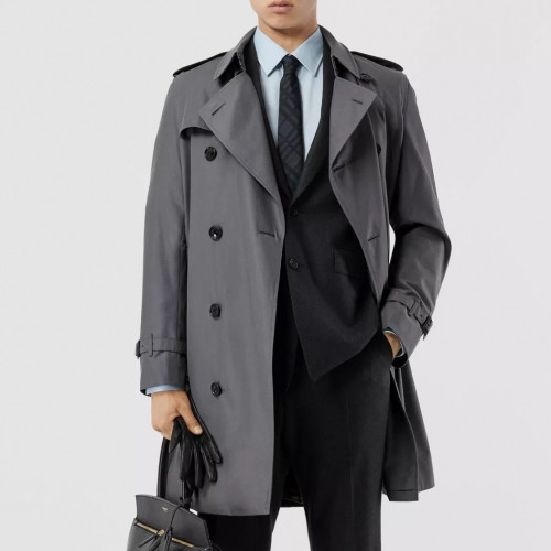[버버리]Burberry 2020 Mens Vintage Cotton Trench Coats - 버버리 2020 남성 빈티지 코튼 트렌치 코트 Bur02344x.Size(s - 3xl).그레이