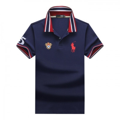 [폴로]Polo 2020 Mens Logo Cotton Polo Short Sleeved Tshirs - 폴로 2020 남성 로고 코튼 폴로 반팔티 Pol0036x.Size(m - 3xl).네이비