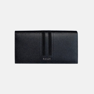 Bally 2020 Mens Leather Wallet - 발리 2020 남성용 레더 장지갑 BALB0063.블랙