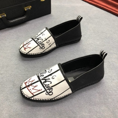 Dolce&Gabbana 2020 Mens Slip On  - 돌체앤가바나 2020 남성용 슬립온 DGS0208,Size(240 - 270).화이트블랙