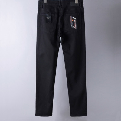 [매장판]Fendi 2020 Mens Classic Denim Jeans - 펜디 2020 남성 클래식 데님 청바지 Fen0631x.Size(29 - 38).블랙