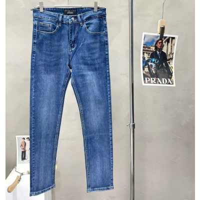 [필립플레인]Philipp Plein 2025 Mens Logo Casual Denim Jeans - 필립플레인 2025 남성 로고 캐쥬얼 데님 청바지 Phi0106x.Size(29 - 38).블루