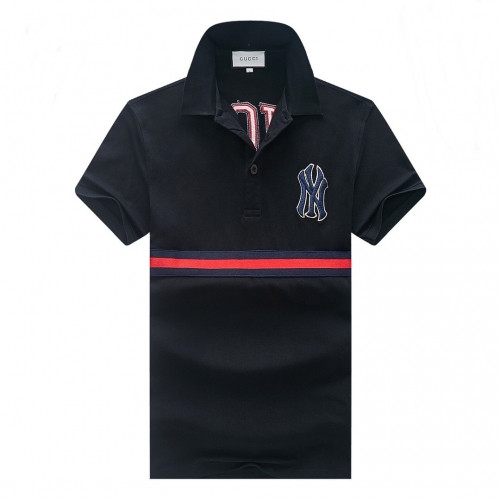 [매장판]Gucci 2020 Mens Logo Cotton Polo Short Sleeved Tshirts - 구찌 2020 남성 로고 폴로 코튼 반팔티 Guc02428x.Size(m - 3xl).블랙