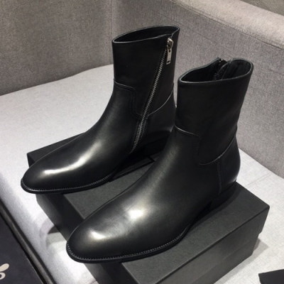 Saint Laurent 2020 Mens Leather Boots - 입생로랑 2020 남성용 레더 부츠 SLS0062,Size(240 - 270).블랙