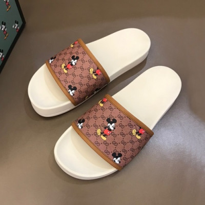 Gucci 2020 Mens Slipper -  구찌 2020 남성용 슬리퍼 GUCS1051,Size(240 - 275).브라운