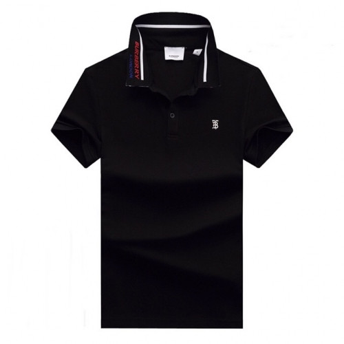 [버버리]Burberry 2020 Mens Logo Cotton Polo Short Sleeved Tshirts - 버버리 2020 남성 로고 코튼 폴로 반팔티 Bur02423x.Size(m - 3xl).블랙