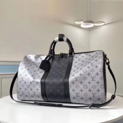 Louis Vuitton 2020 Keepall Bag,50cm - 루이비통 2020 키폴 남여공용 여행가방,M43818,LOUB1957,50cm,그레이