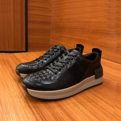 Bottega Veneta 2020 Mens Leather Sneakers - 보테가베네타 2020 남성용 레더 스니커즈, BVS0131.Size(240 - 270).블랙