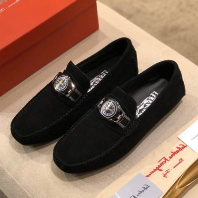 Ferragamo  2020 Mens Leather Loafer - 페라가모 2020 남성용 레더 로퍼 FGMS0372,Size(240 - 280).블랙