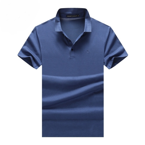 [알마니]Armani 2020 Mens Logo Silket Short Sleeved Polo Tshirts - 알마니 2020 남성 로고 실켓 폴로 반팔티 Arm0649x.Size(m - 3xl).블루