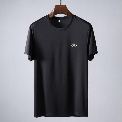 [발렌티노]Valentino 2020 Mens Logo Crew-neck Short Sleeved Tshirts - 발렌티노 2020 남성 로고 크루넥 반팔티 Val0377x.Size(m - 3xl).블랙