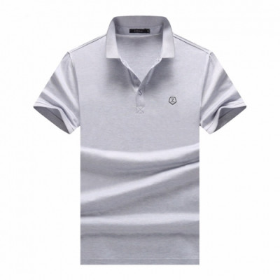 Ermenegildo Zegna 2020 Mens Business Polo Short Sleeved Tshirts - 에르메네질도 제냐 2020 남성 비지니스 폴로 반팔티 Zeg0174x.Size(m - 3xl).화이트