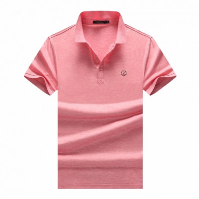 Ermenegildo Zegna 2020 Mens Business Polo Short Sleeved Tshirts - 에르메네질도 제냐 2020 남성 비지니스 폴로 반팔티 Zeg0175x.Size(m - 3xl).핑크