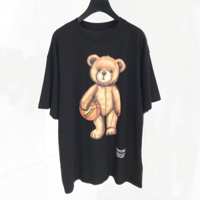 [버버리]Burberry 2020 Mens Logo Cotton Short Sleeved Tshirts - 버버리 2020 남성 로고 코튼 반팔티 Bur02448x.Size(s - 2xl).블랙