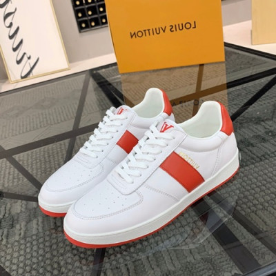 Louis Vuitton 2020 Mens Leather Sneakers - 루이비통 2020 남성용 레더 스니커즈 LOUS1048,Size(240 - 270).화이트