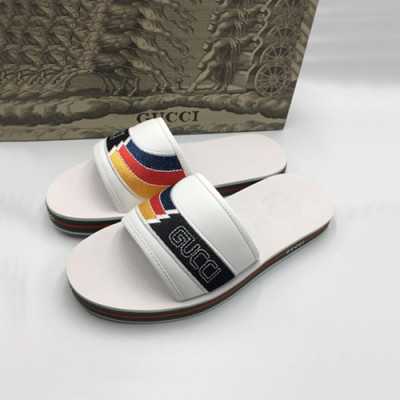 Gucci 2020 Mens Slipper -  구찌 2020 남성용 슬리퍼 GUCS1076,Size(240 - 275).화이트