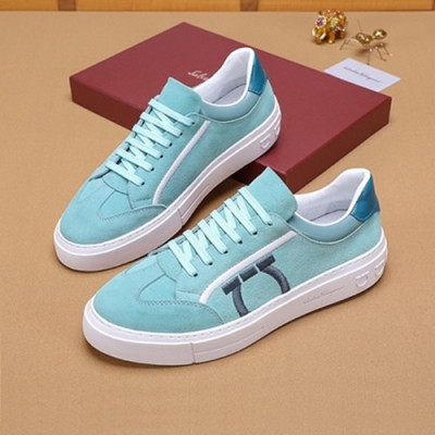 Ferragamo 2020 Mens Leather Sneakers - 페라가모 2020 남성용 레더 스니커즈, FGMS0378,Size(240 - 270).스카이브루