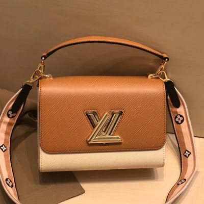 Louis Vuitton 2020 Twist Tote Shouder Bag,23cm - 루이비통 2020 트위스트 토트 숄더백 ,M50282,LOUB2006,23cm,브라운베이지