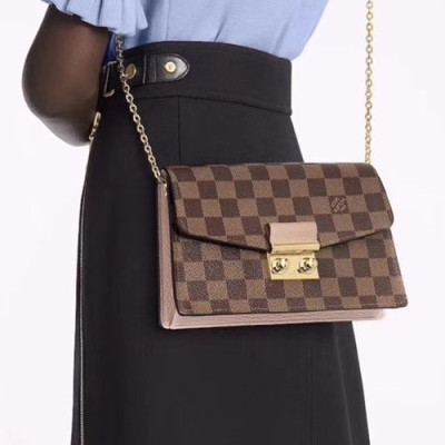 Louis Vuitton 2020 Chain Shoulder Cross Bag,21cm - 루이비통 2020 체인 숄더 크로스백 M60159,LOUB2008,21cm,브라운