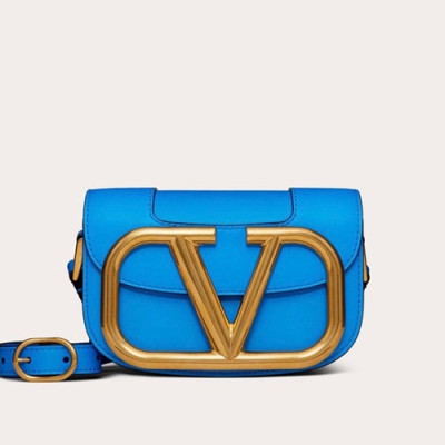 Valentino 2020 Leather Garavani Shoudler Cross Bag,18CM - 발렌티노 2020 가라바니 숄더 크로스백,VTB0976,18CM,블루