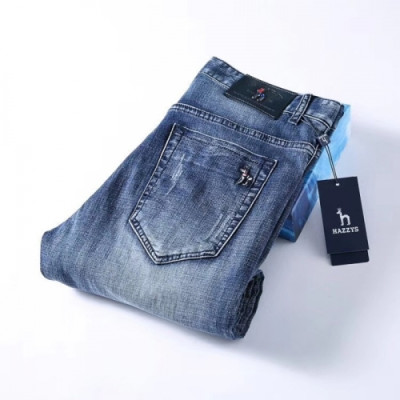 Hazzys Mens Blue Jeans - 헤지스 2020 남성 블루 청바지 Haz16x