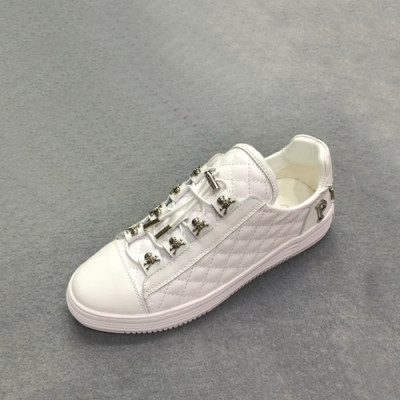 Philipp Plein 2020 Mens Leather Sneakers  - 필립플레인 2020 남성용 레더 스니커즈 PPS0250,Size(240 - 270).화이트