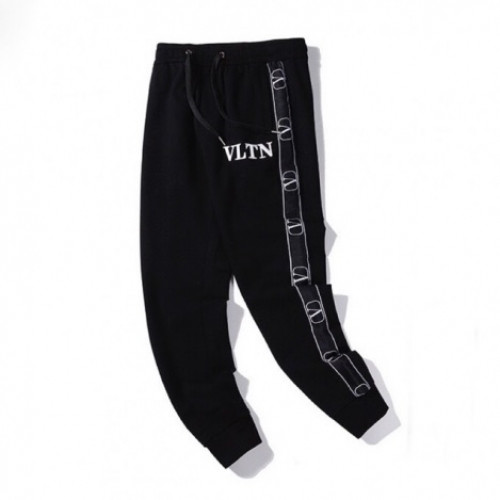 Valentino 2020 Mens Logo Casual Cotton Training Pants - 발렌티노 2020 남성 로고 캐쥬얼 코튼 트레이닝 팬츠 Val0381x.Size(m - 2xl).블랙