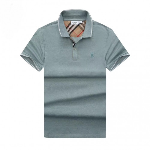 [버버리]Burberry 2020 Mens Logo Silket Short Sleeved Polo Tshirts - 버버리 2020 남성 로고 실켓 폴로 반팔티 Bur02522x.Size(m - 3xl).민트