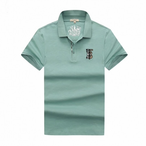 [버버리]Burberry 2020 Mens Logo Silket Short Sleeved Polo Tshirts - 버버리 2020 남성 로고 실켓 폴로 반팔티 Bur02524x.Size(m - 3xl).민트