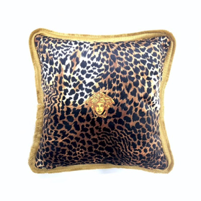 Versace 2020 Velvet Cushion - 베르사체 2020 벨벳 쿠션 , SHYP0031,브라운