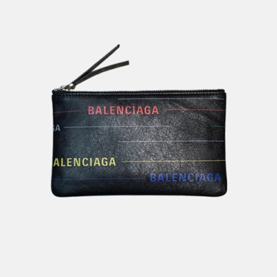 Balenciaga 2020 Leather Coin Purse - 발렌시아가 2020 레더 남여공용 코인 퍼스 BGW0021,블랙