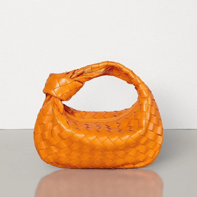 Bottega Veneta 2020 Jodie Mini Hobo Bag,28.5cm - 보테가 베네타 2020 조디 미니 호보백, 609409,BVB0535,28.5cm,오렌지