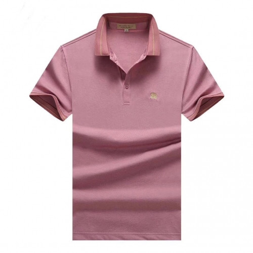 [버버리]Burberry 2020 Mens Logo Cotton Short Sleeved Polo Tshirts - 버버리 2020 남성 로고 코튼 폴로 반팔티 Bur02560x.Size(m - 3xl).핑크